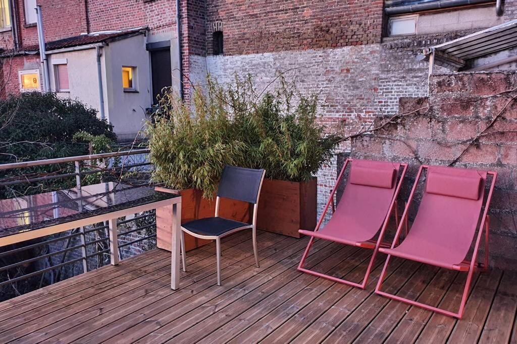 Maison Famille-Confort-Terrasse Jardin-Vue Cathedrale Amiens Zewnętrze zdjęcie