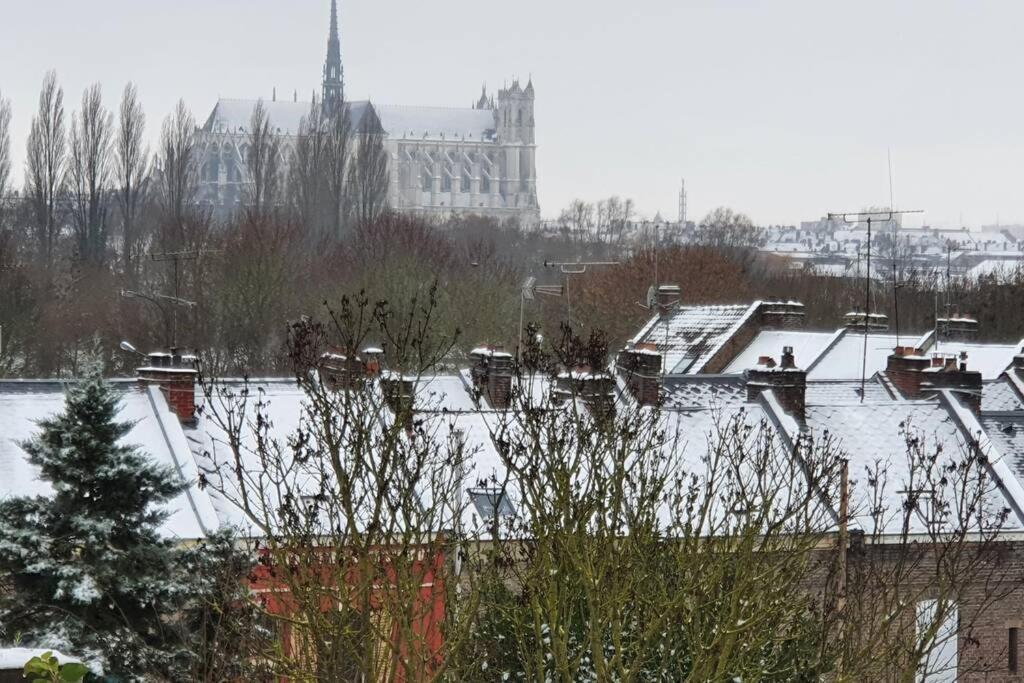 Maison Famille-Confort-Terrasse Jardin-Vue Cathedrale Amiens Zewnętrze zdjęcie